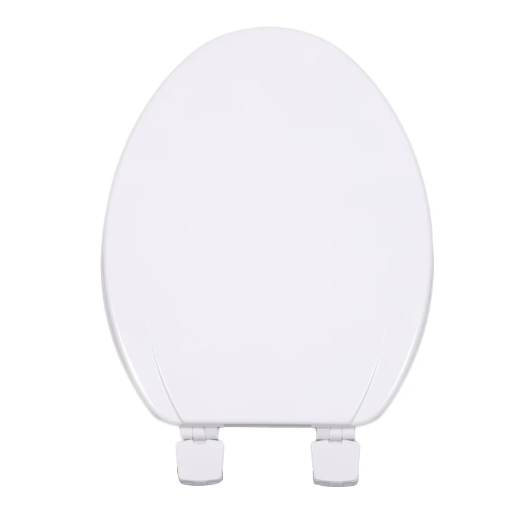 Bofan Molded wood Easy Matching Plastic Top Mounted hinge Elongated shape family white fancy toilet seat