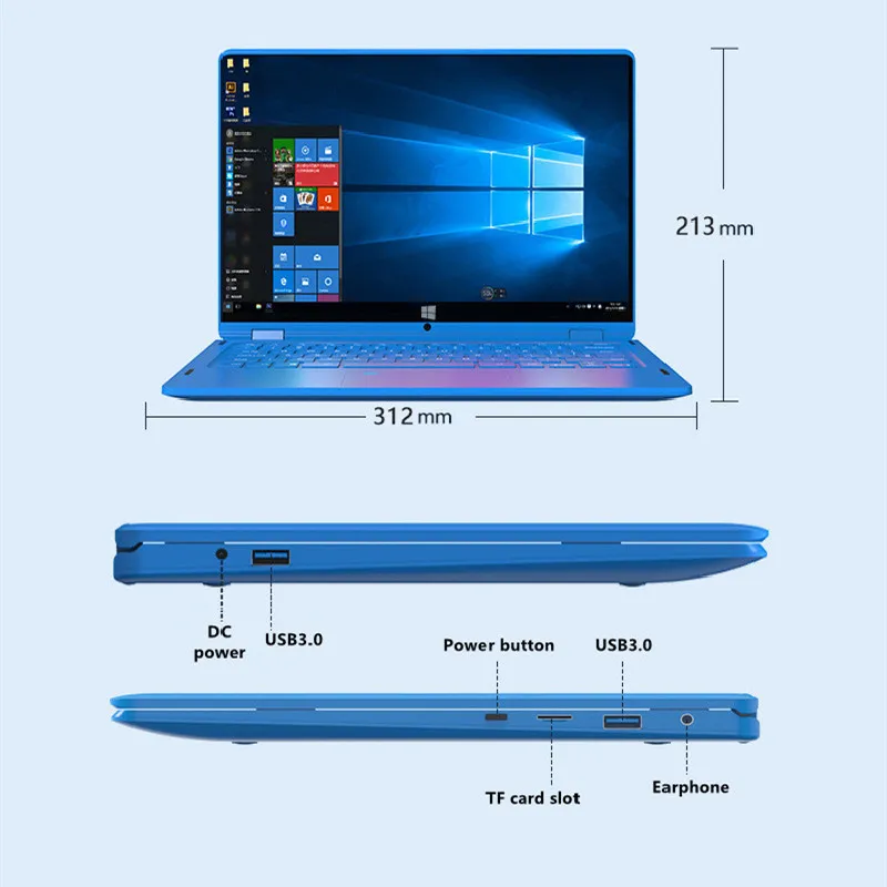 AIWO Gaming Business Labtops Hd Graphics 500  J3355 N3450 Mini Gaming Laptop Touch Screen Touch Screen Laptop Mini Computer