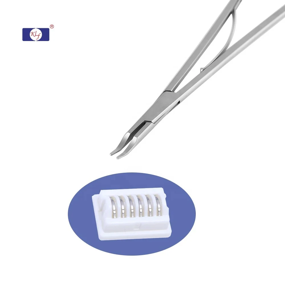 laparoscopic surgical ligation titanium surgery clips
