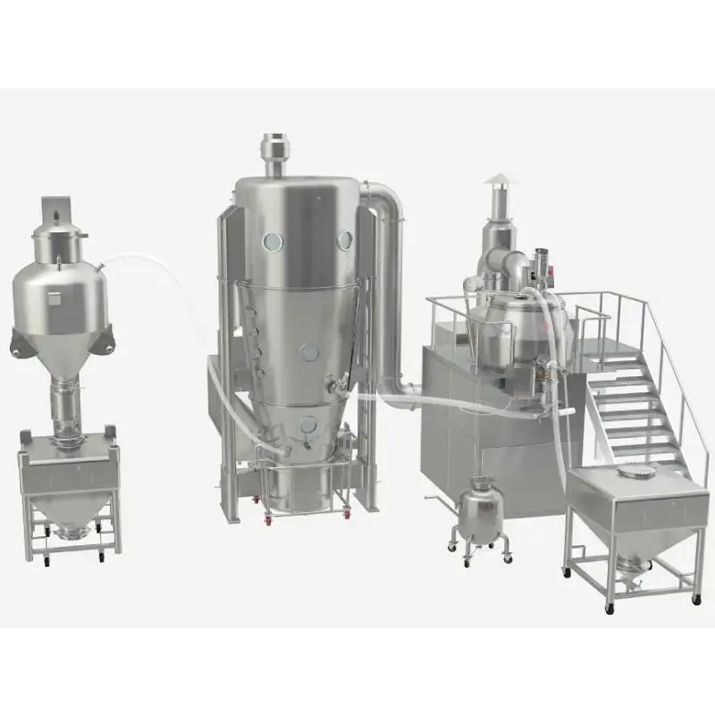 High-Efficient Boiling Drying Machine Pharmaceutics Dry Granulator