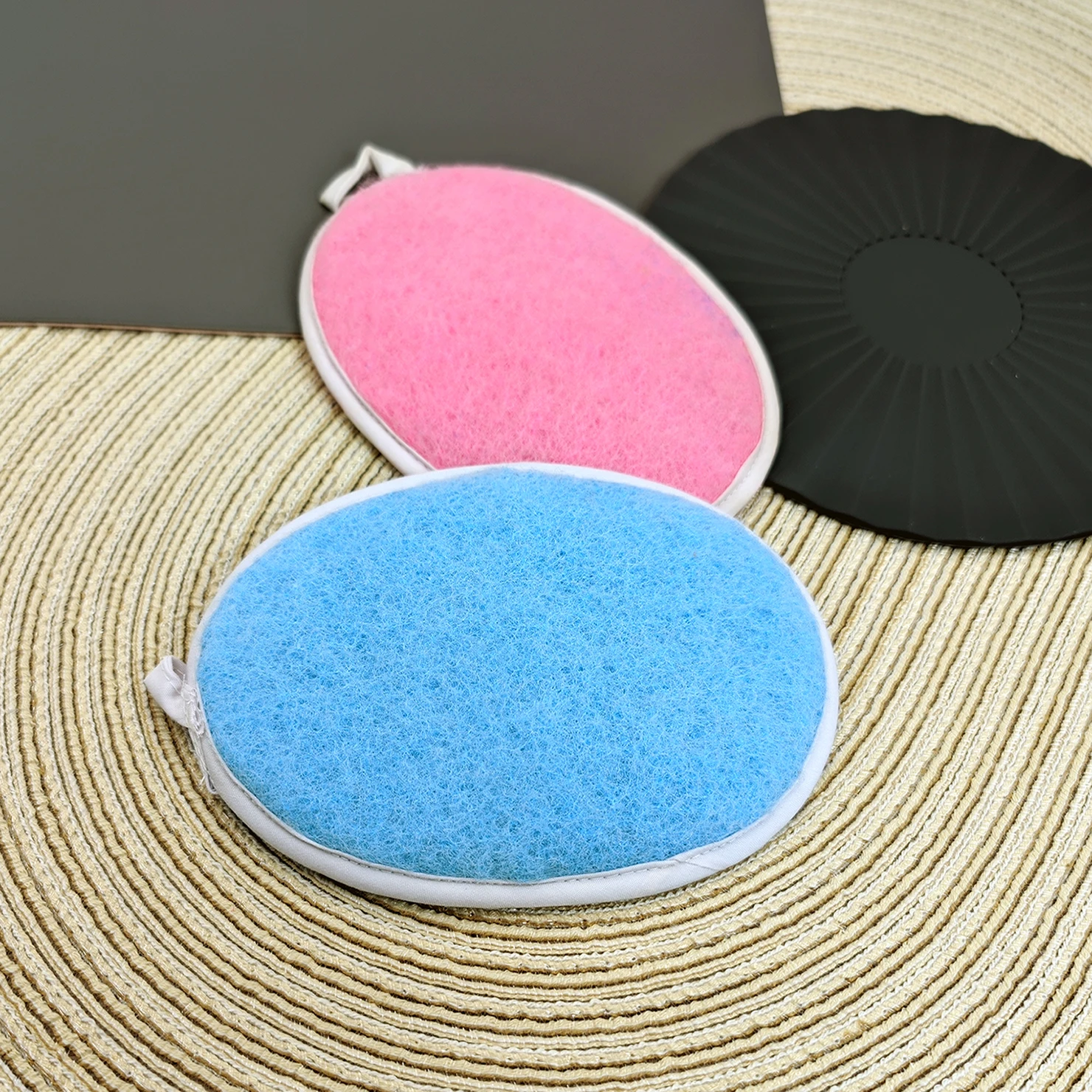 Eco-friendly Kitchen Microfiber Cleaning dish sponges  dishwasher Dishwashing Sponge Washable Dish Sponge