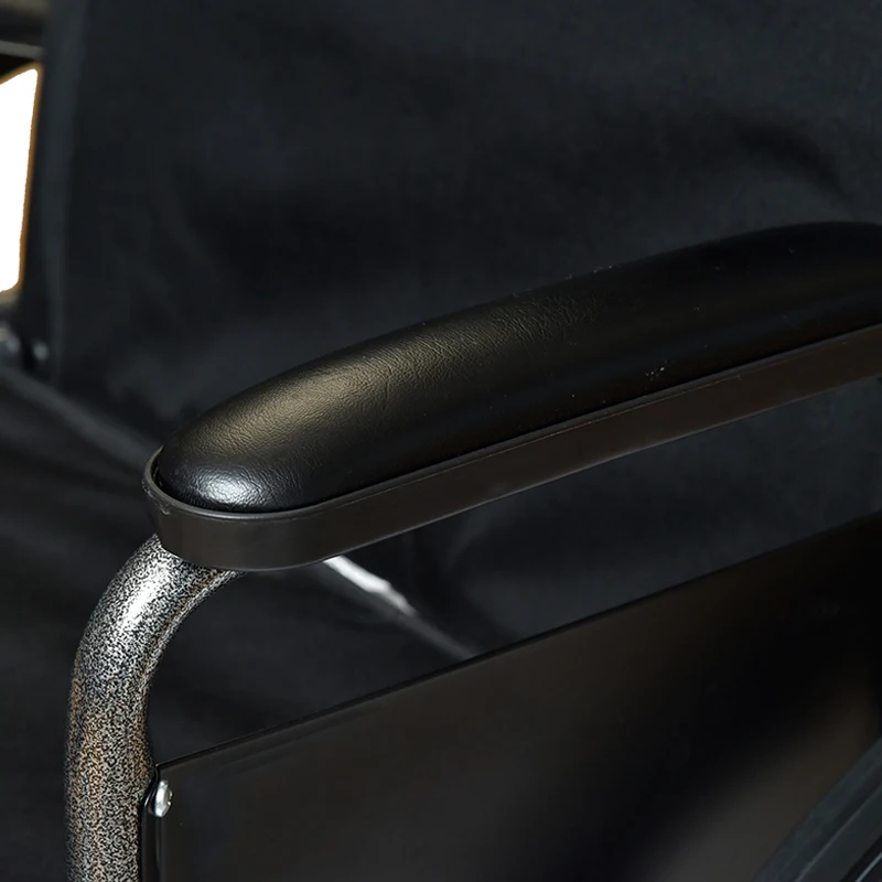 JUMAO Foldable Wheelchair Basic Model Safe Brake Manual Detachable Armrest Economic Wheelchair