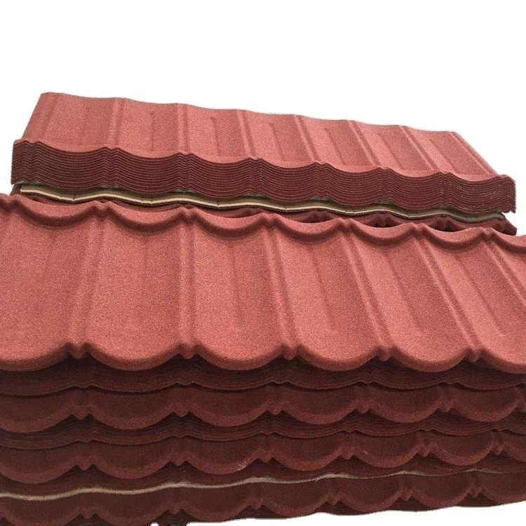 Lightweight roof tiles Chinese products building roofing material stone coated metal roof tiles