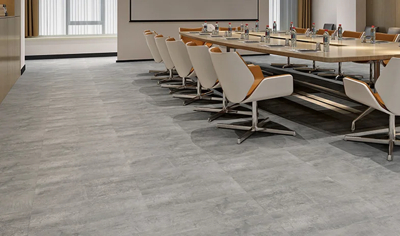 Eco Home SPC Floor High Quality Plastic Rigid Core Flooring Rustic Manufacturer Price for Home Decoration