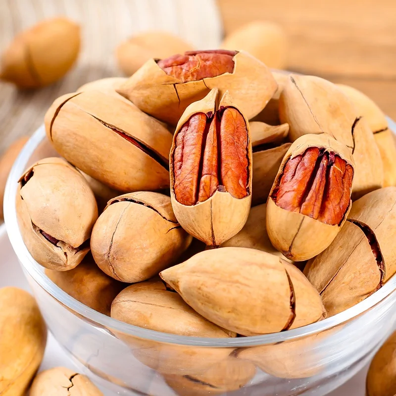 Low Price Wholesale 500g Pecan Pistachio Pecan Nuts Raw 100%Natural Pecan Nuts Dried Fruit