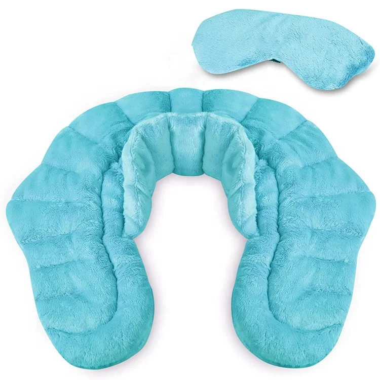 Upper Back Neck and Shoulders Heating Pad Microwavable | Large Hot Pack for Pain Relief | Shoulder Pain, Upper Back Aches, Tense