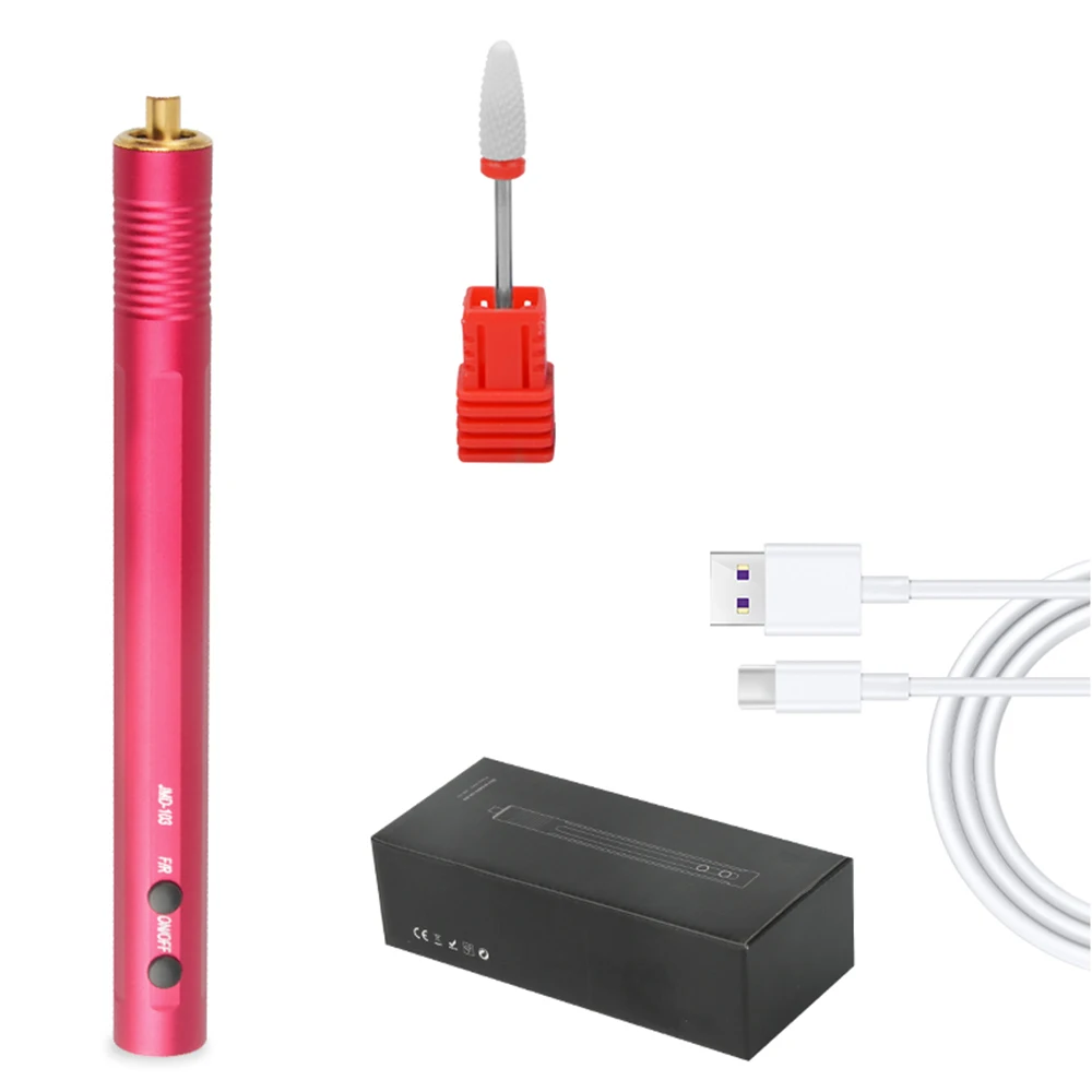 15000RPM Electric Nail Drill Machine Set Electric Manicure Machine Sets Accessory  Ceramic Nail Drill Bit Nail Tools