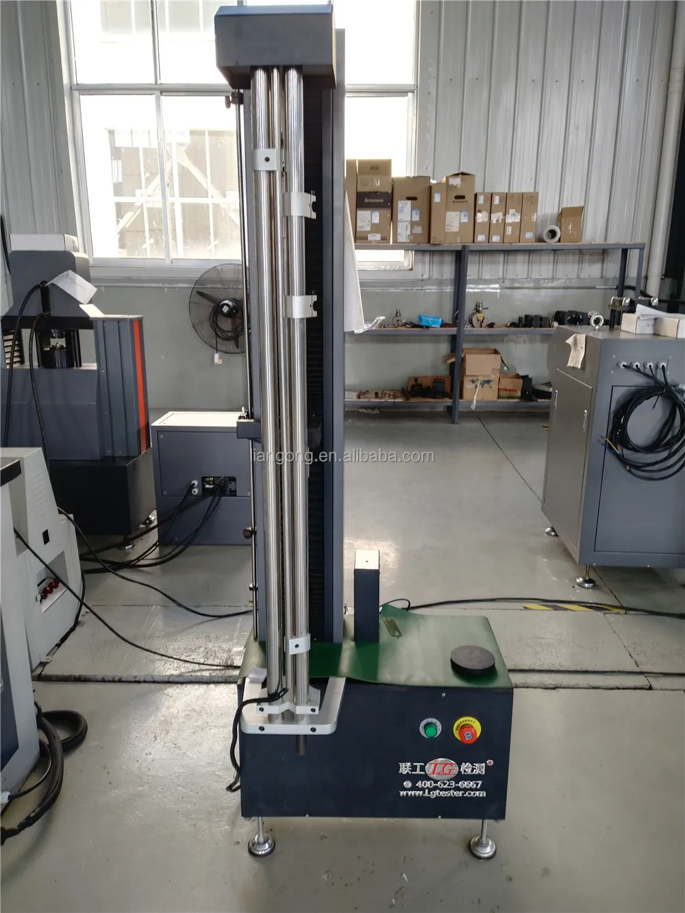 rubber lab inspection testing machine usage CMT-5L 5kN Universal Rubber Tensile testing machine/elongation testing machine