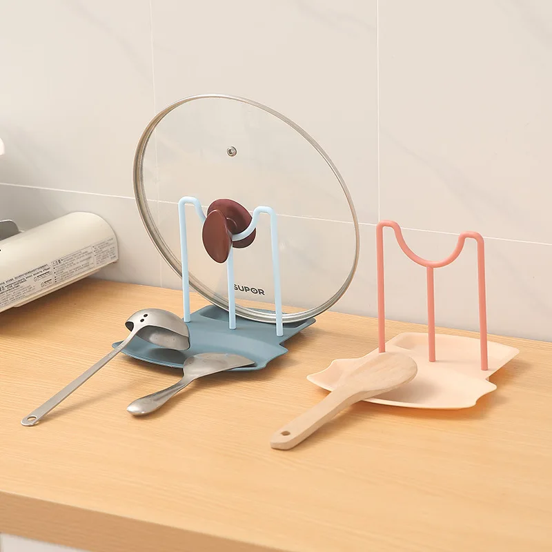 
 Лидер продаж 2021, многофункциональная стойка для хранения кухонной посуды, креативная подставка, держатель для столовых приборов и палочек, модный держатель для крышки кастрюли  