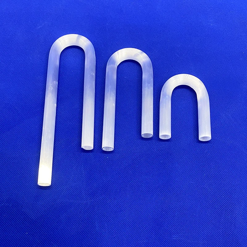 Milky White Quartz Glass Tube Heat Resistant Quartz Glass Pipe