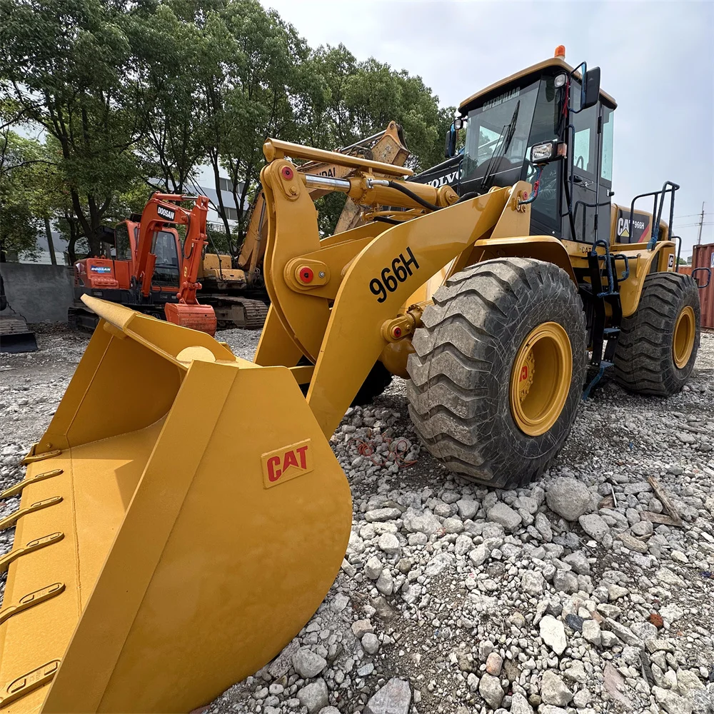Оборудование для фронтального погрузчика Caterpillar CAT 966h подержанный погрузчик кошек 966 строительная машина