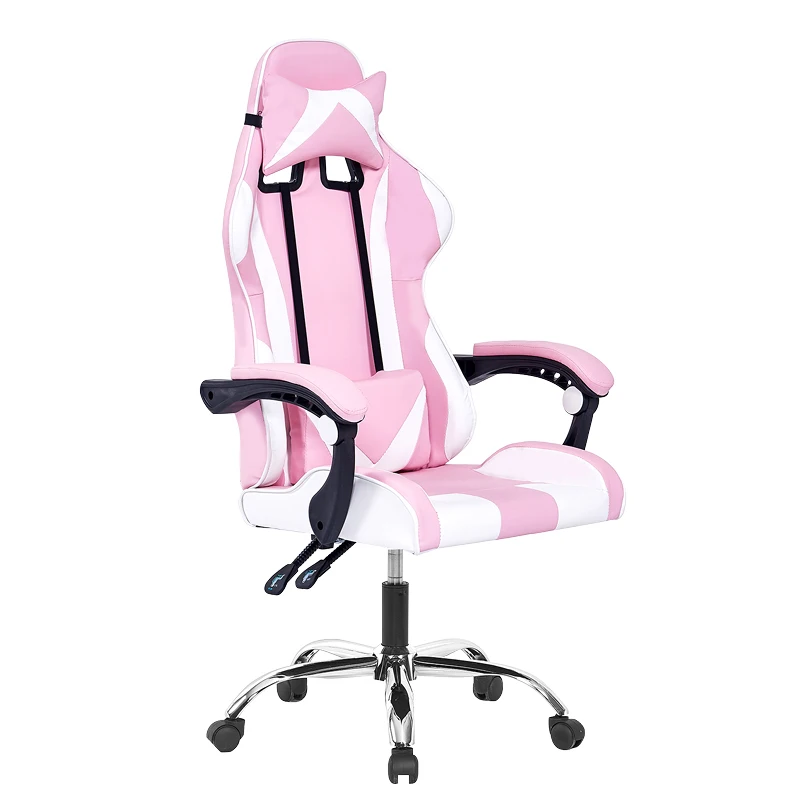 Reclining rattan  office gaming client rocker gaming chair computer cheap desk chair staff chair hy2006