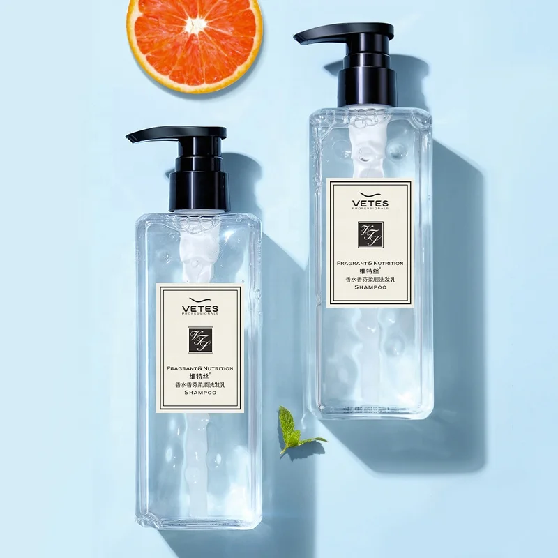 Custom label silicone free freesia perfumed  morroca argan oil cleansing shampoo for oily hair