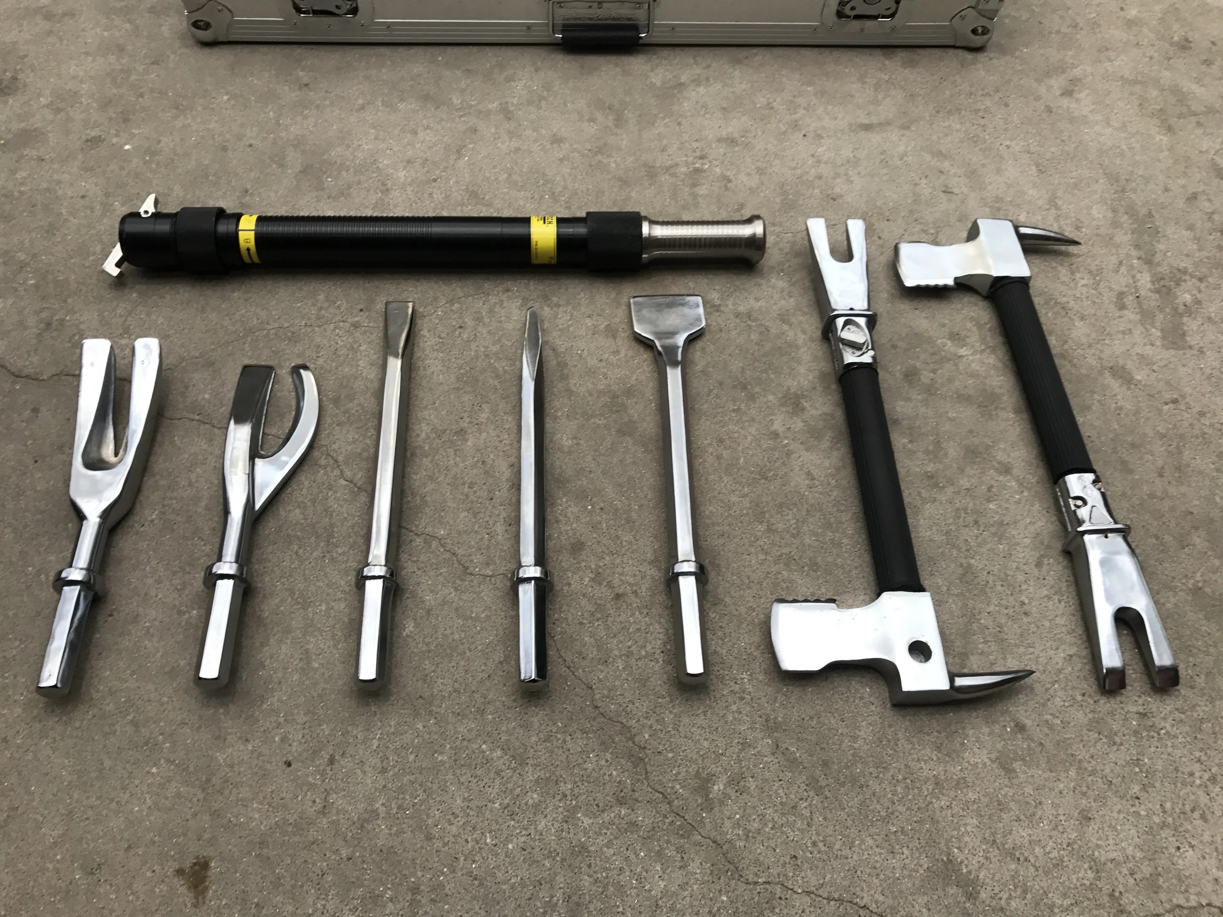 Multifunctional Hand Tools Set For Firefighting,Demolition & Rescue Hardware Aluminum Alloy Tools Kit