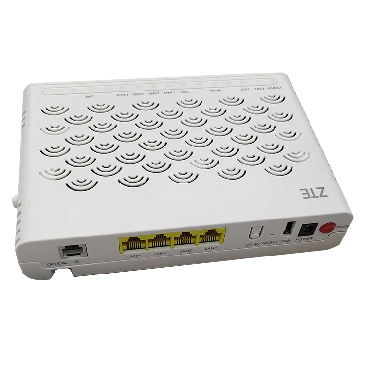 Used China Mobile F460 China Unicom F427Za English ZTE ZXHN F460 F427Za EPON ONU