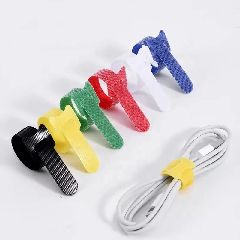 Оптовая продажа, яркие Многоразовые Кабельные стяжки Baiho в наличии, электронная коммерция, Лидер продаж, застежка на крючок и петлю