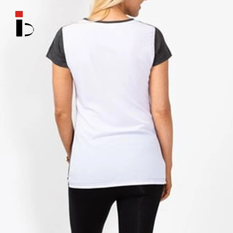 Новая женская модная Сексуальная футболка для тренировок в тренажерном зале для беременных и кормящих мам