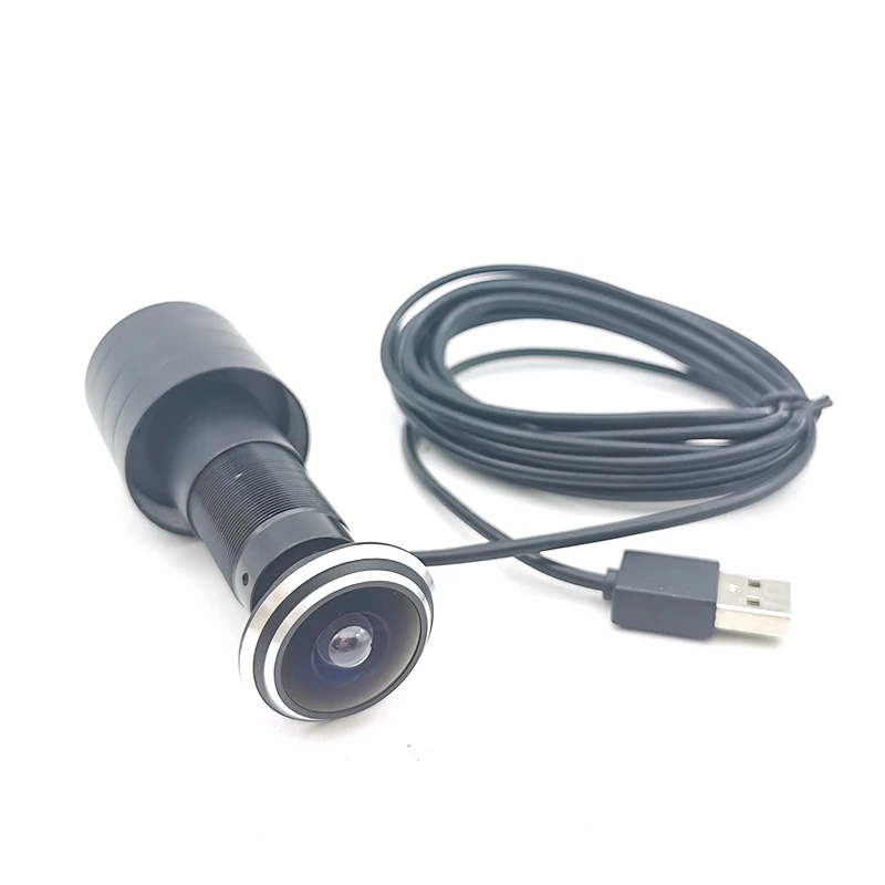 1.78MM Fisheye Lens Door Eye Viewer Peephole 1080P 2MP Wide Angle Security Door Cat Eye Surveillance USB Camera (62199840592)