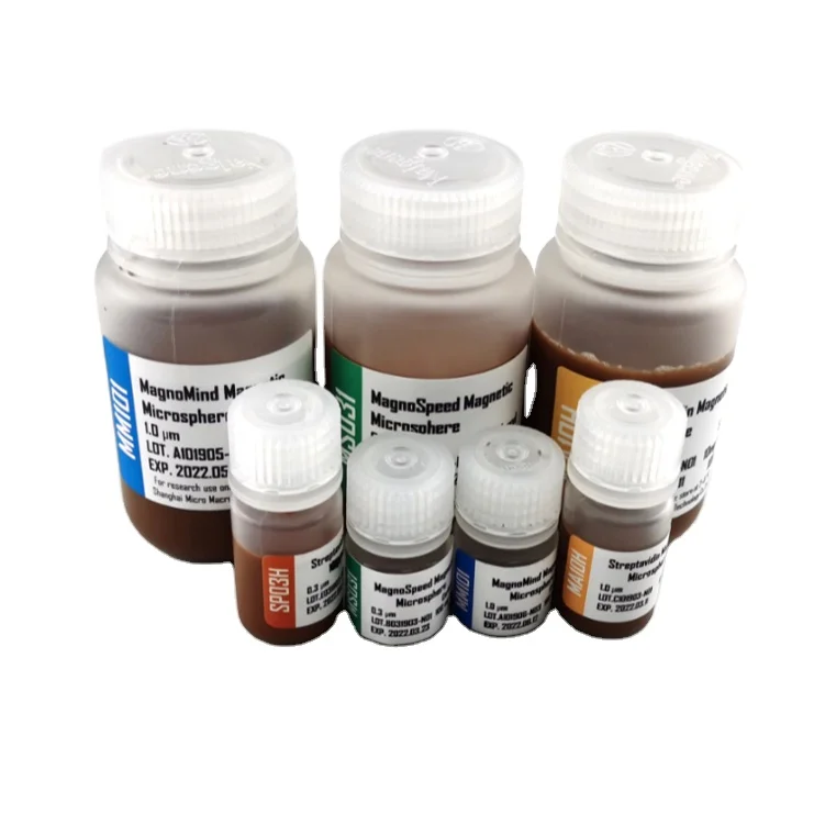 2.0 micrometers Carboxyl Amino Magnetic Microsphere Magnetic beads For Medicine Development from China