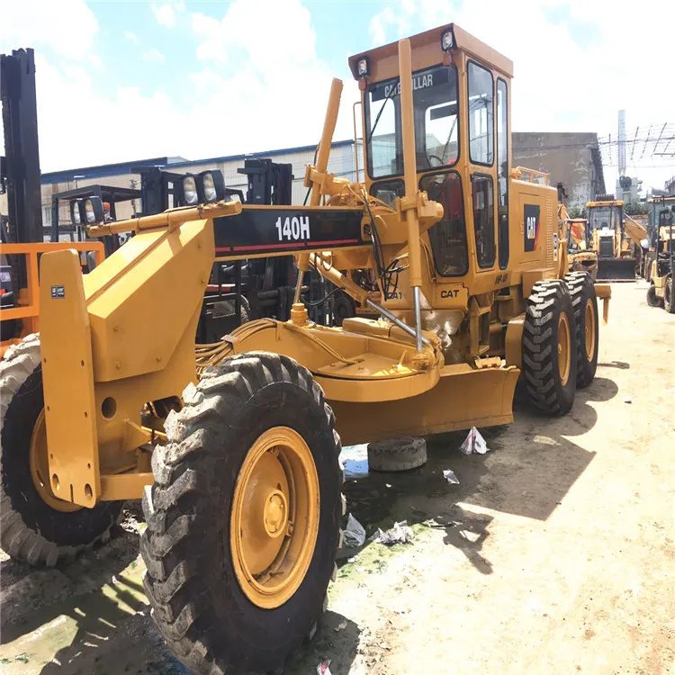 Б/у автогрейдеры Caterpillar CAT 140H/японские б/у мотогрейдеры 140G 140H на продажу автогрейдер