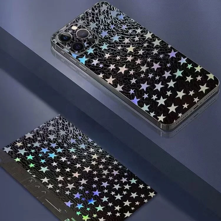 Mobile phone back wrap leather mobile 3d skin for hydrogel screen protector cutting machine