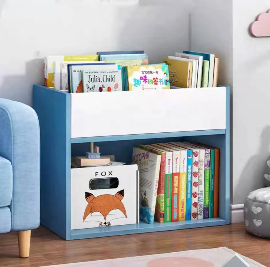 Bookshelves can be customized with partition shelves and multi-layer solid wood bookshelves