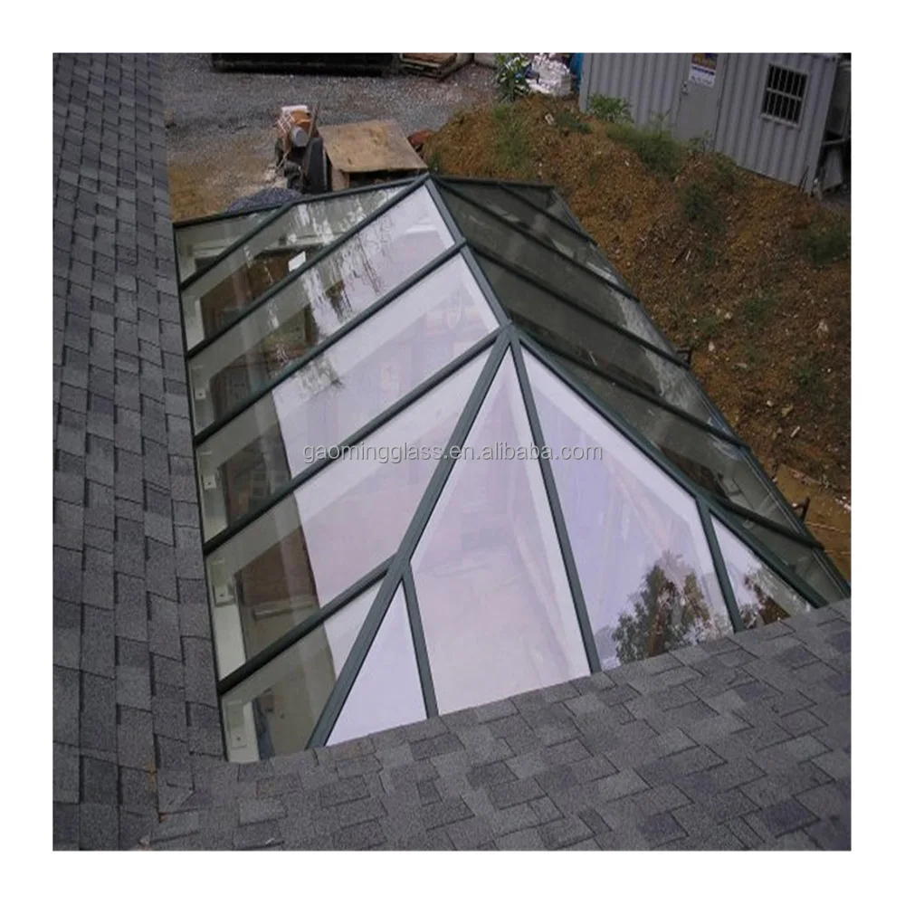 Gaoming Balcony Aluminum solatube Double Glass Skylight Roof Windows Home Skylight Window