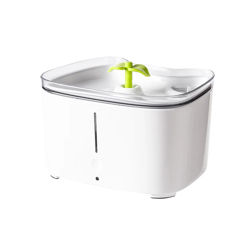 Safety Transparent Circulation Pet Water Fountain Automatic Cat water dispenser