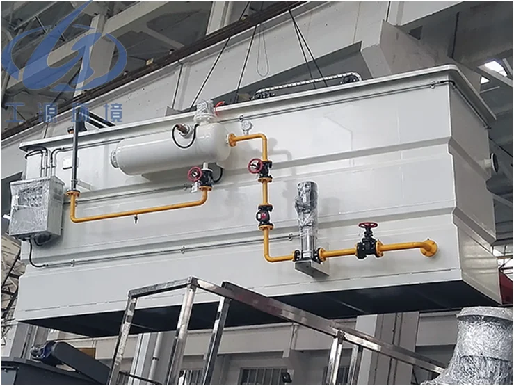 Water treatment machinery Horizontal dissolved air flotation DAF for industrial wastewater