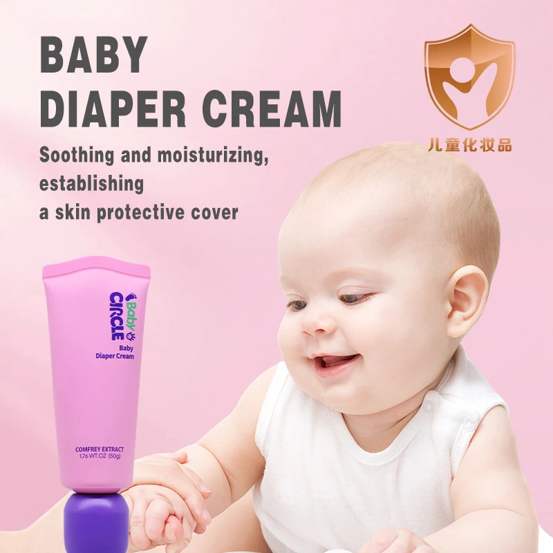 Wholesale OEM/ODM Natural Moisturizing Eczema Cream Relieve Redness Baby Diaper Rash Cream