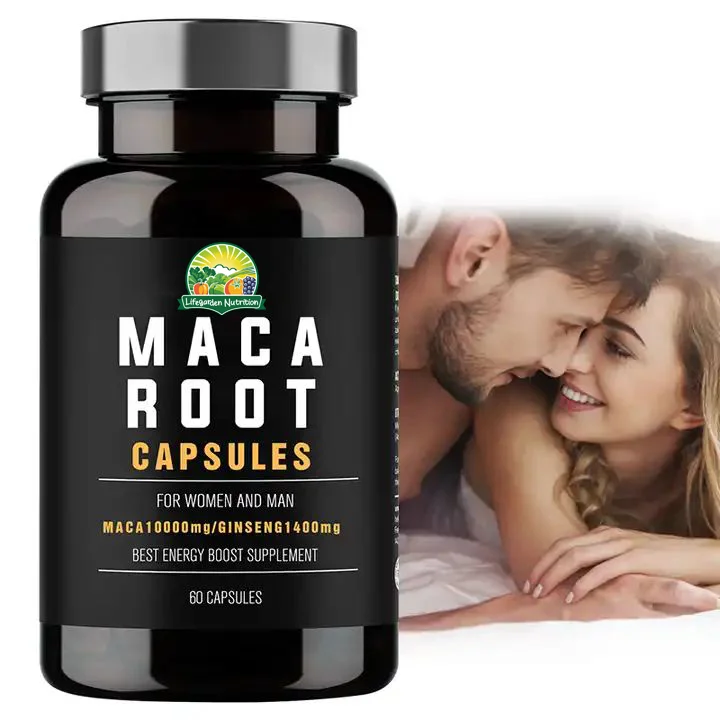 Amazon Best Selling Supplements Men Energy Tablets Energy Enhancing Herbal Pill Dietary Supplement Maca Capsules