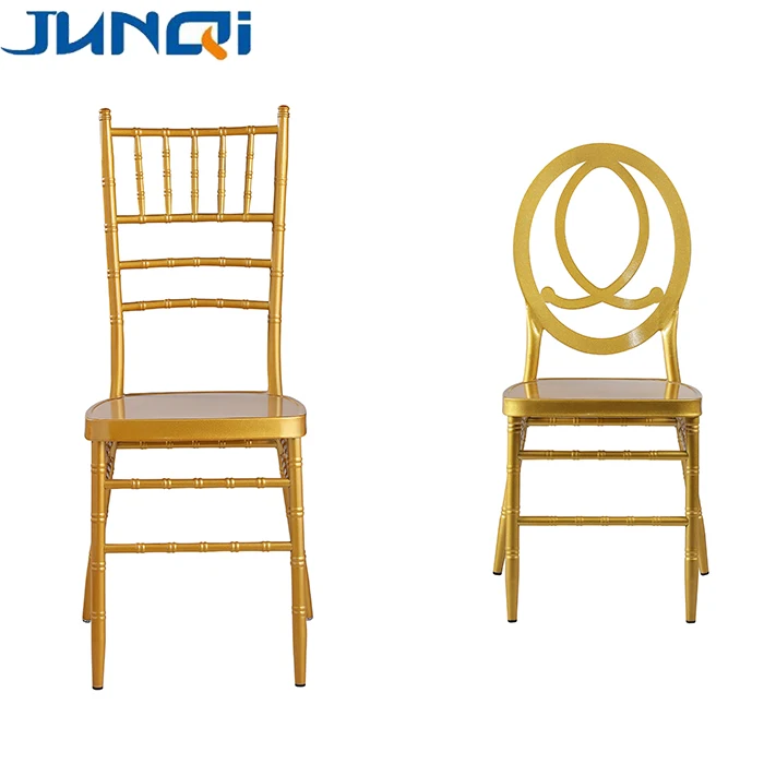 gold wholesale party  hotel  golden rental chivari  Aluminum banquet hotel  chiavari chair