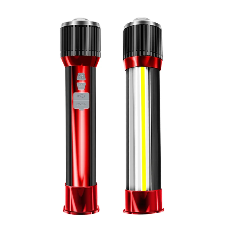 Super Bright LED Tactical Flashlight Rechargeable OEM Zoom Aluminium Alloy Flashlight