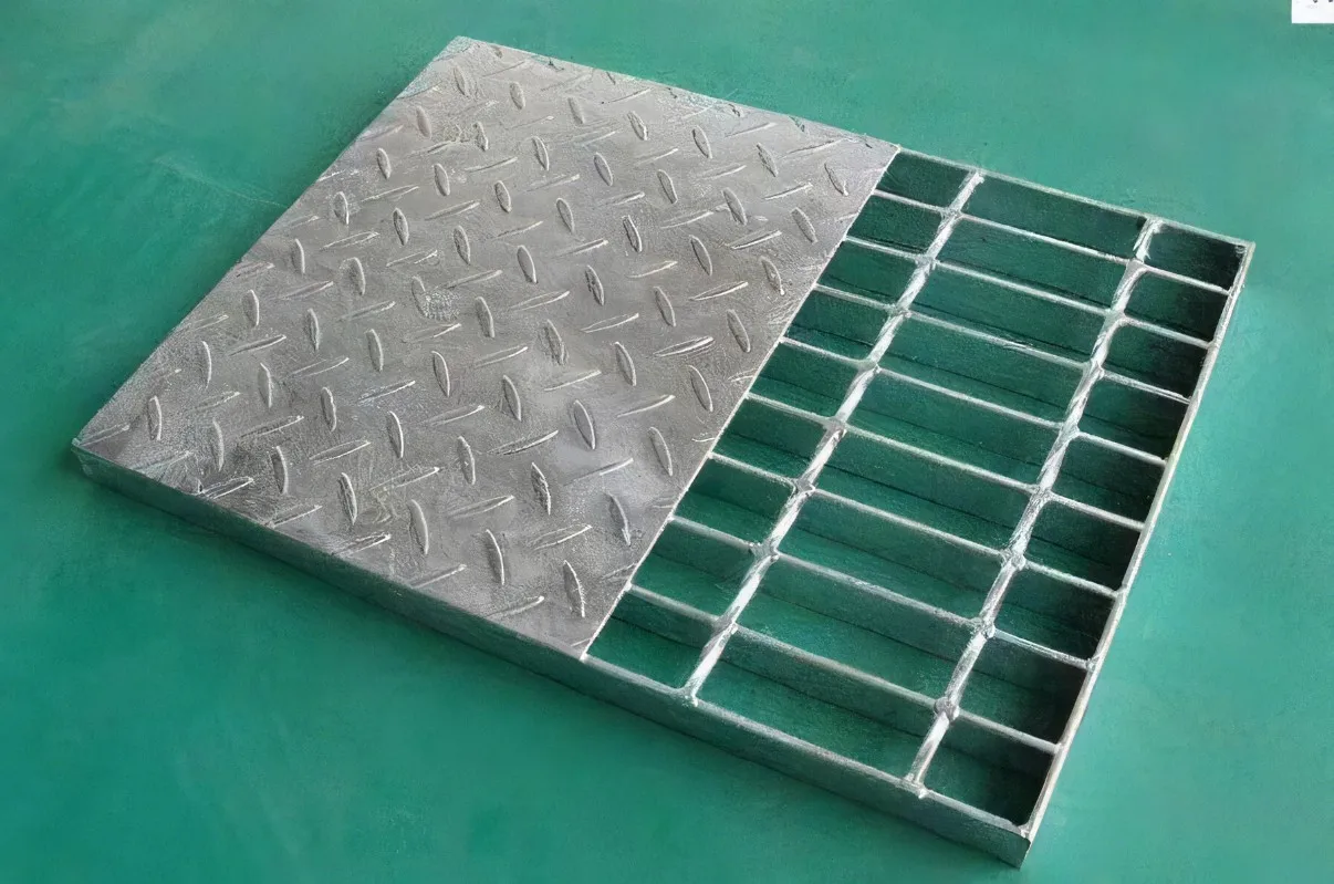 steel metal grating Construction Platform Hot Dip Quality Galvanized Industry Steel Floor Grating Metal Steel