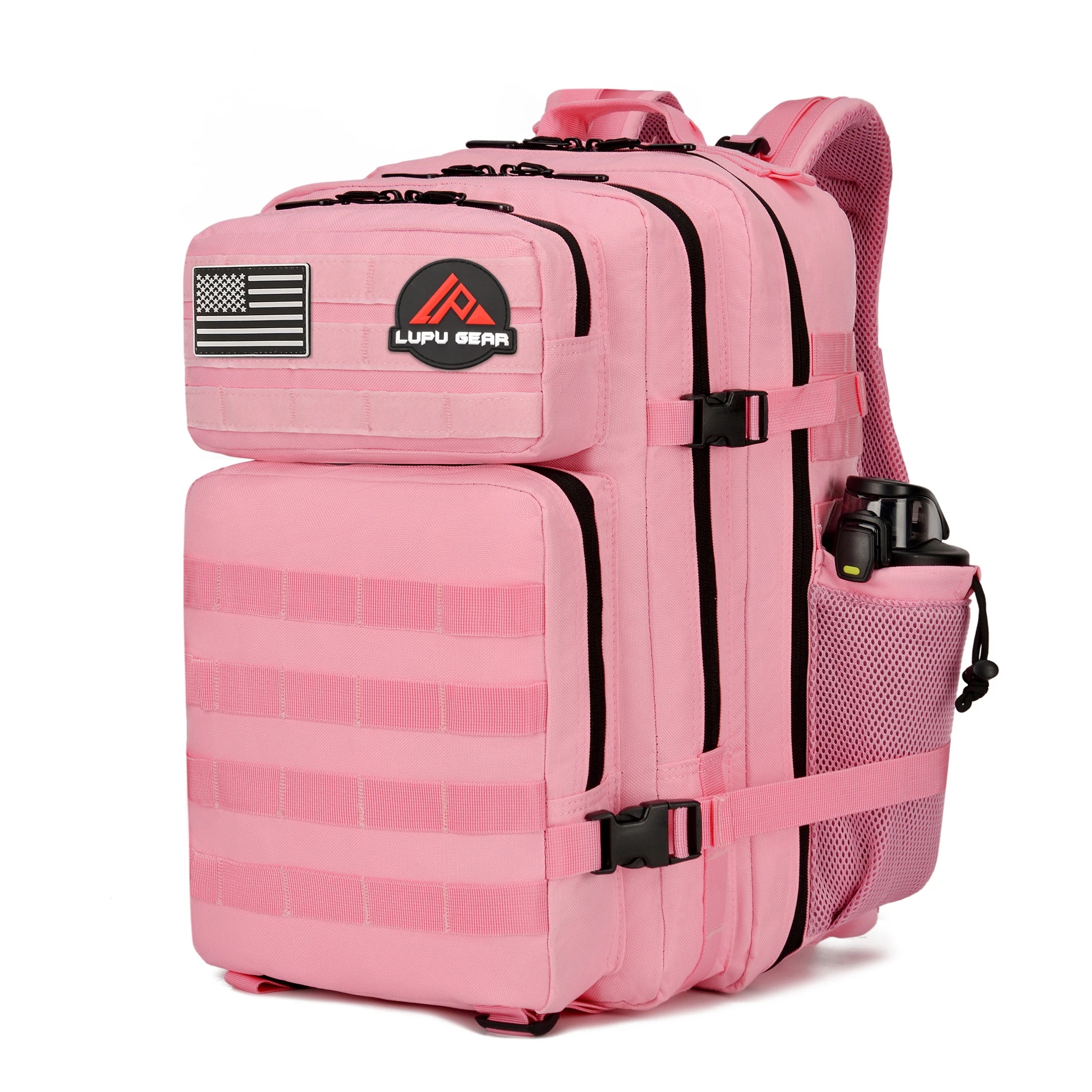 Hot Selling Tactic Multiple Color 900D 25 35 liters Waterproof Molle Gym Bag Mochila Sports Pink Tactical Backpack