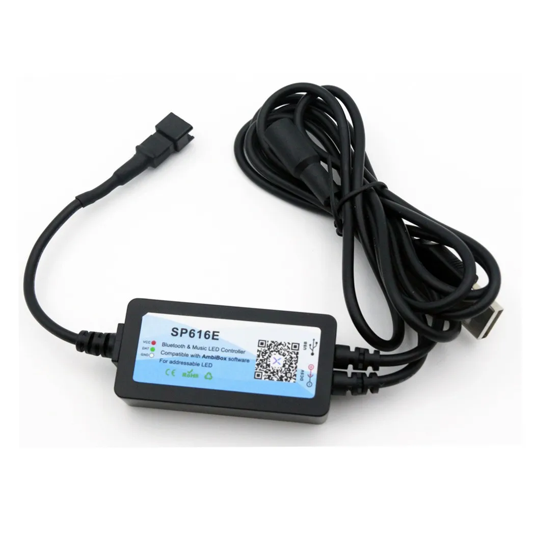 SP616E BT совместимый музыкальный AmbiBox симфонический монитор USB компьютерная подсветка ПК экран DC5V WS2812B Ambilight светодиодный пульт дистанционного управления