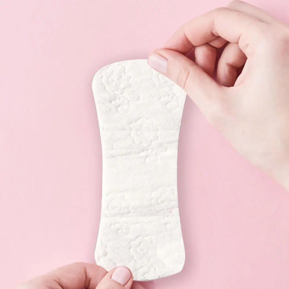 155mm Pure Cotton organic Sanitary Panty Liner