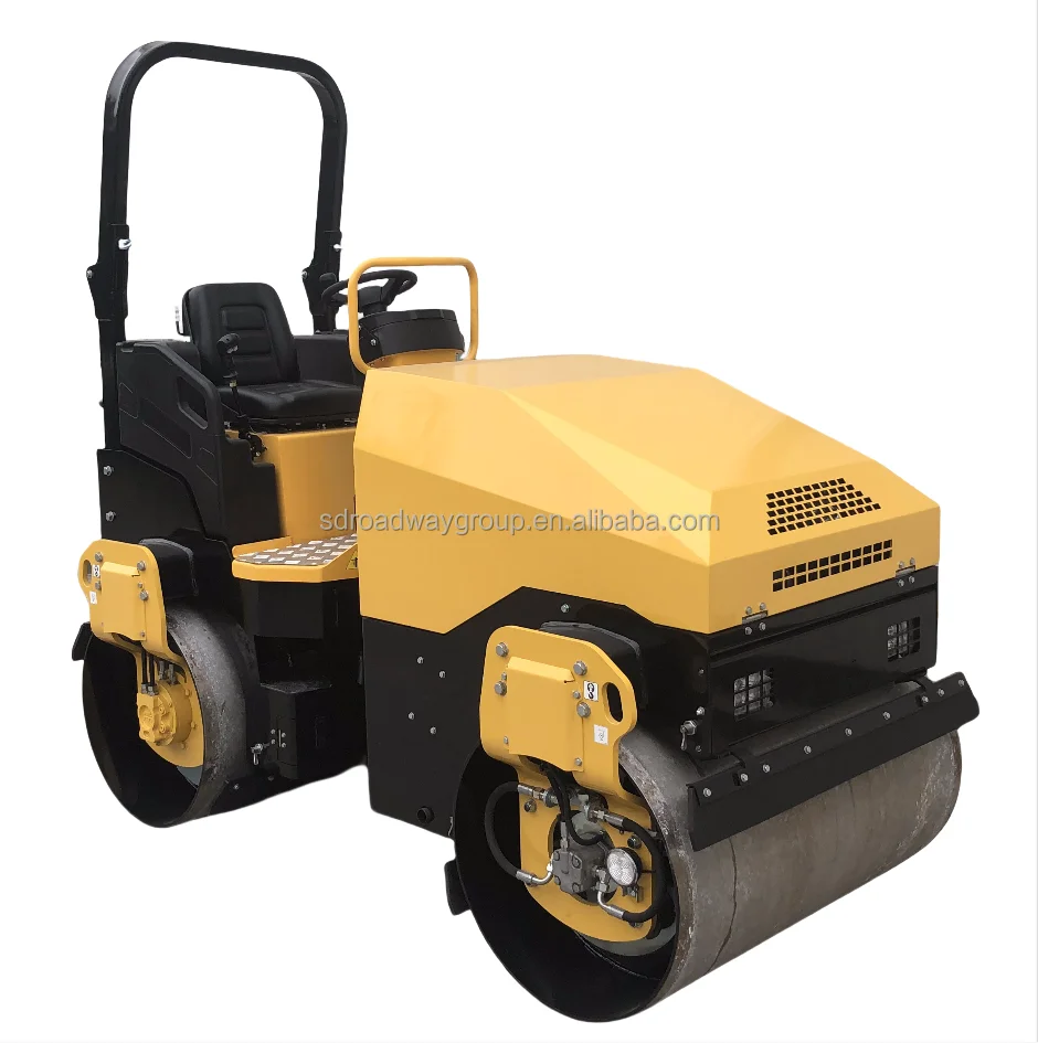 Factory Priced 3 Ton Mini Vibratory Road Roller New Condition Double Drum Diesel Engine Construction Gear Core