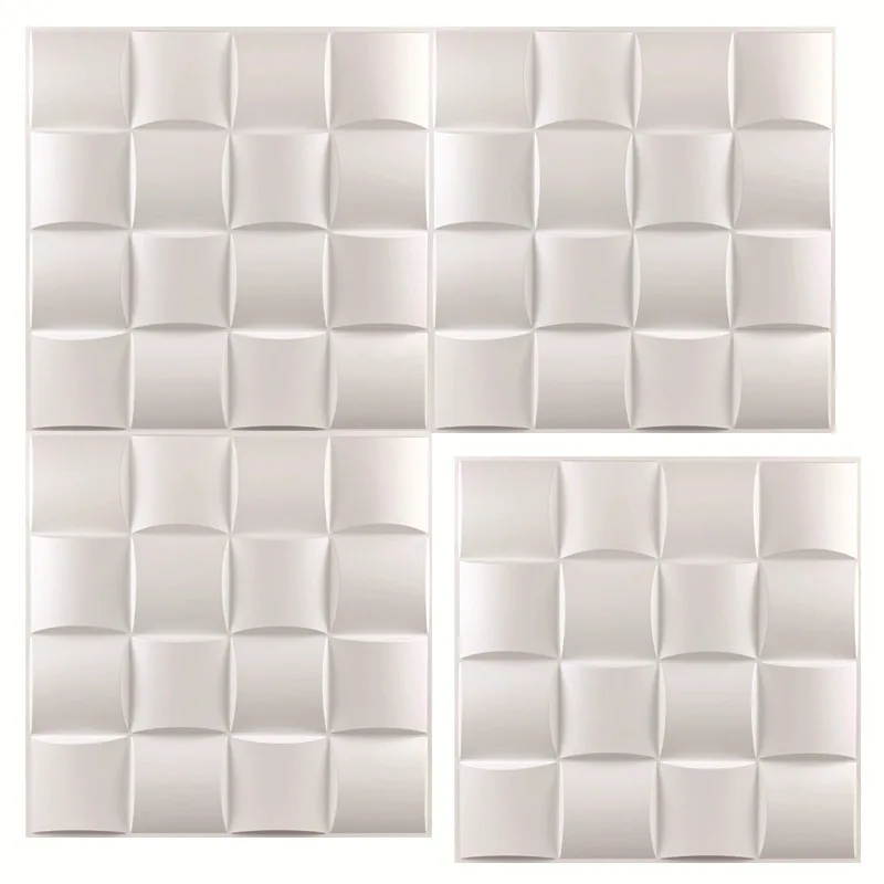 Yapears Stylish 3D PVC Wall Panels for Modern Interior Design Ships from US Warehouse, 3-Day Delivery