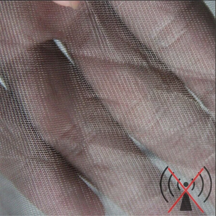 Hot Sale Better Shielding 100%silver Tulle Mesh Fabric Y Shield Emf Protection Rfid Blocking For Tent Mosquito Net Canopy