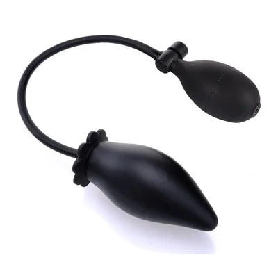 Adult Toys Sex Expand Anus Anal Plug Dildo Dilator Silicone Backyard Inflatable Black Big Butt Plug Anal Plugs for Couples
