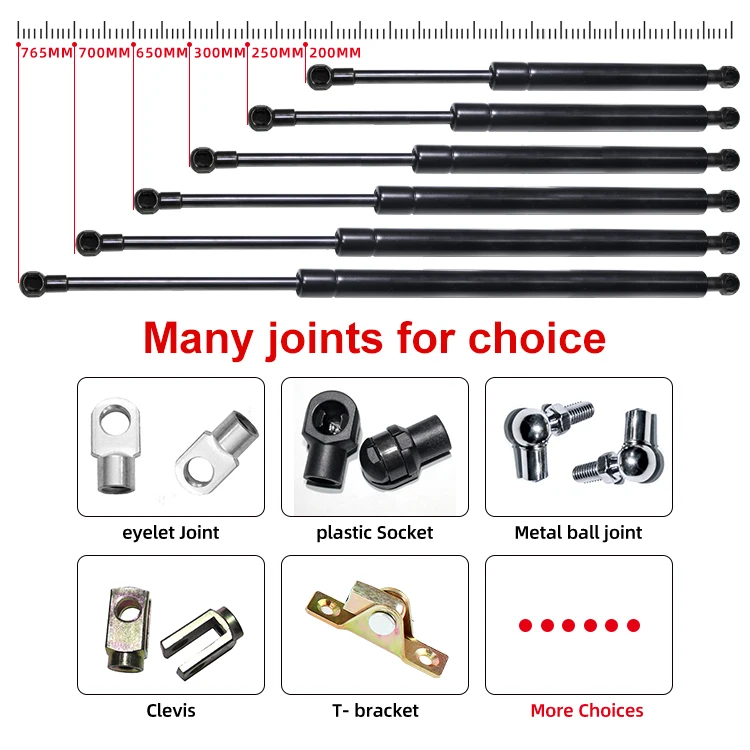 LONGXIANG Factory Custom Outdoor Gas Lift Strut Gas Spring