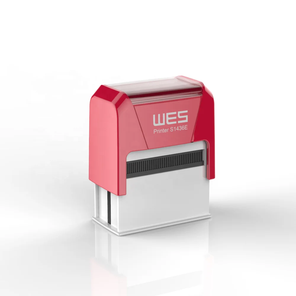 Low price good quality SELLOS WES S-1436E self-inking stamp
