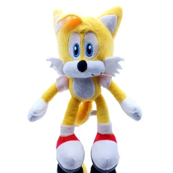 Stuffed Cartoon Character Tails Amy Rose Shadow Silver Knuckles Super sonic hedgehog 2 toys Doll