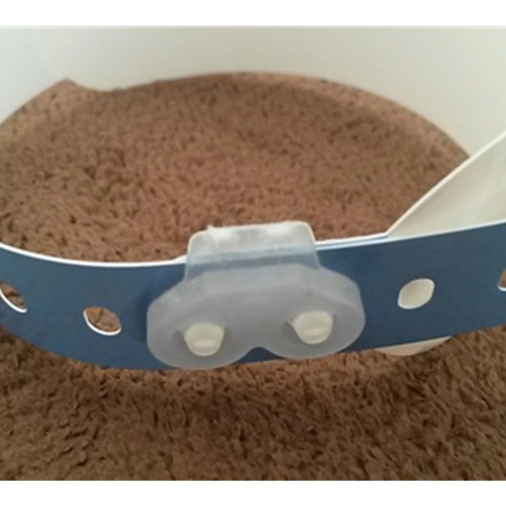 Высококачественные больничные одноразовые медицинские браслеты с идентификацией, кнопки с идентификацией пациента