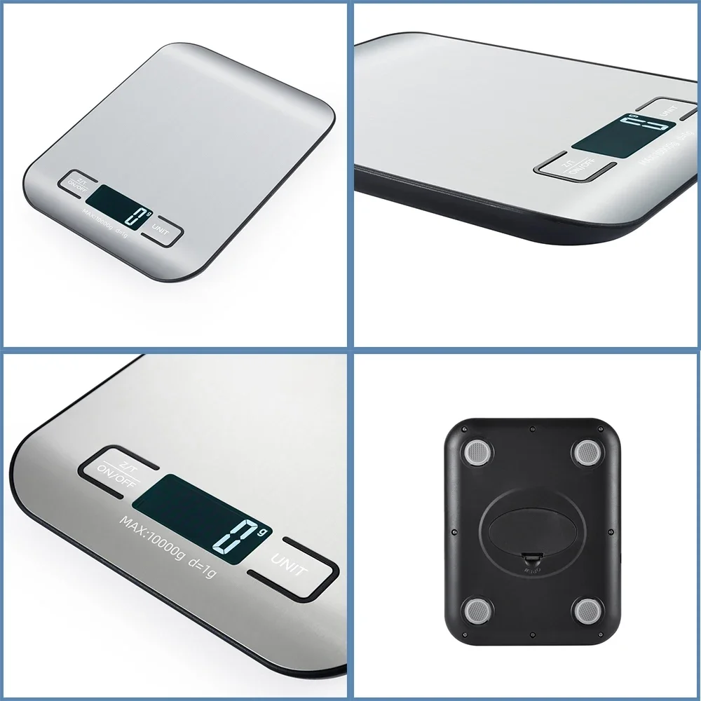 5KG Display Etekcity Cooking Digital Multifunction Electronic Stainless Steel Scale Food Weighing Scale Kitchen Scale