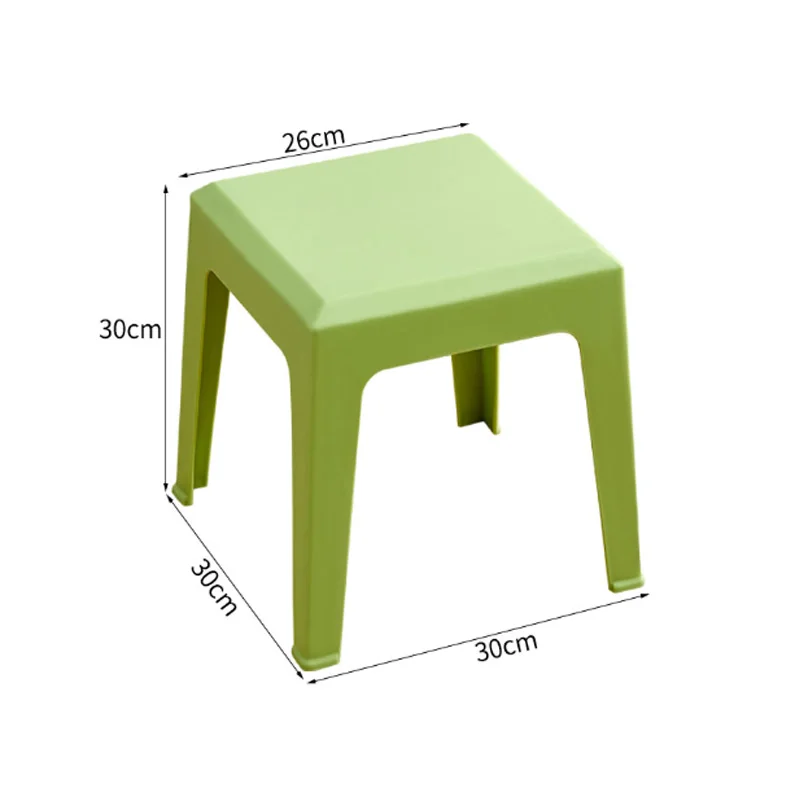 High Quality Durable Non-Slip Stackable Home Kids Bathroom Small Plastic Stool