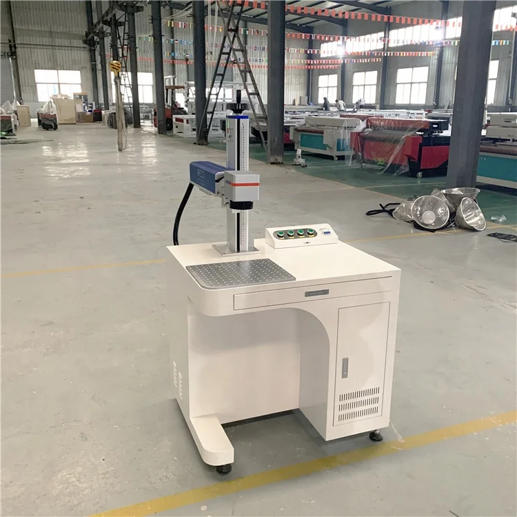 Hot Sale Wholesale 20W 30W 50W Table Fiber Laser  Marking Machine For Metal