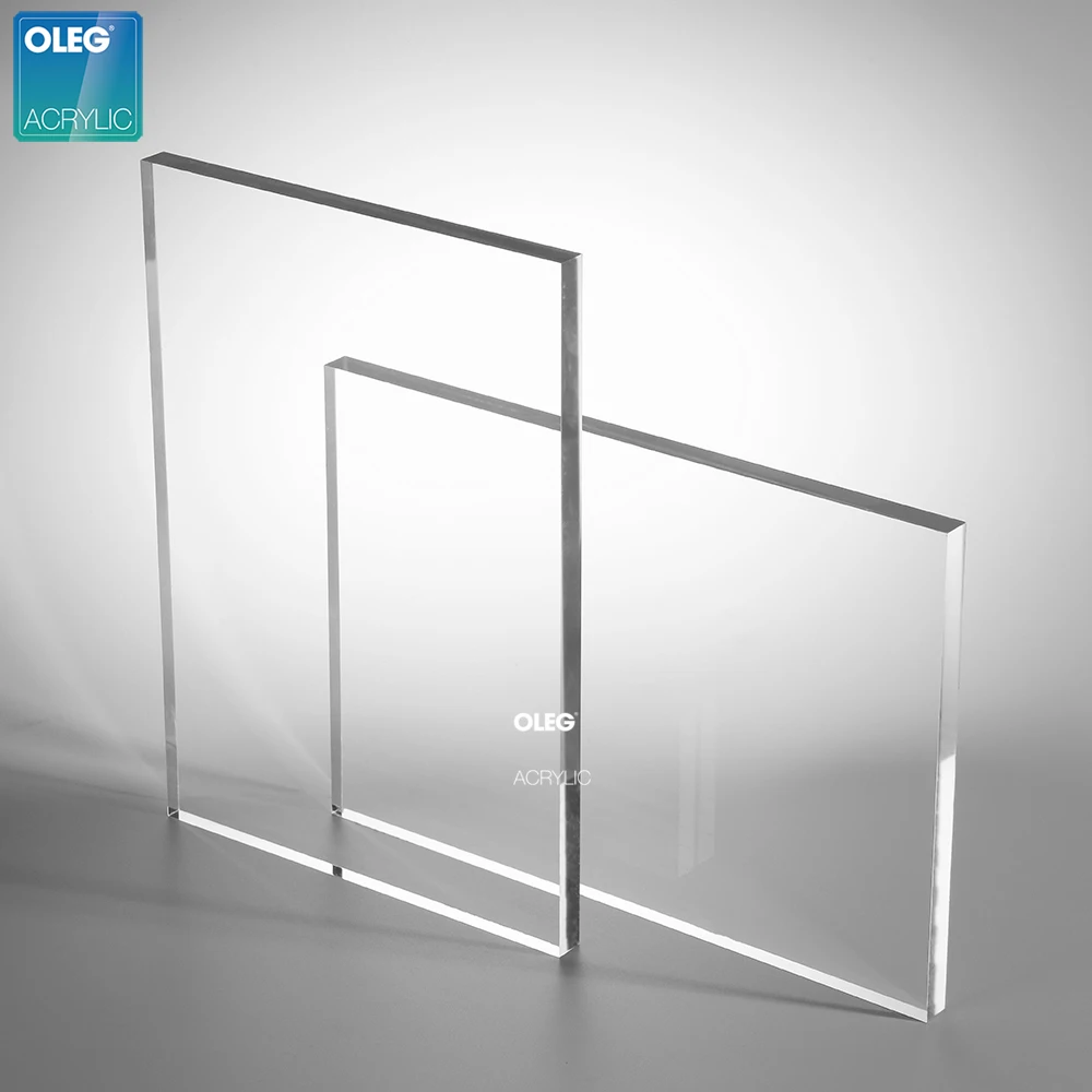OLEG 2~10mm Pmma 4ft x 8ft Transparent Clear Cut To Size Acrylic Sheet