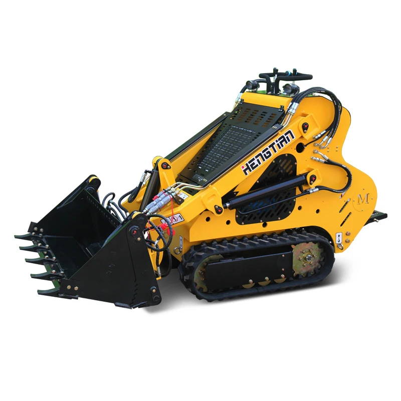  23hp мини-экскаватор втулка рейнджера подходит для Dingo Kanga резиновый гусеничный бензин 4 в 1 ковш мини-погрузчик с бортовым